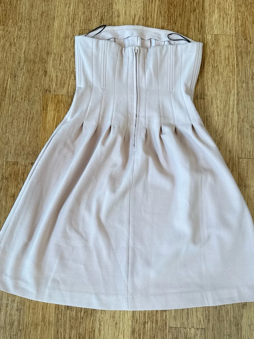 Felicity & Coco Pink strapless mini dress with corset top